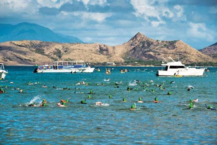 St Kitts and Nevis cross channel swim