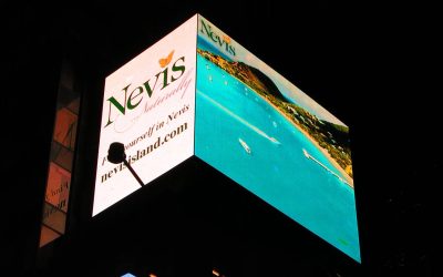 Nevis Tourism Authority Launches Times Square Billboard Campaign with Vacation Giveaway