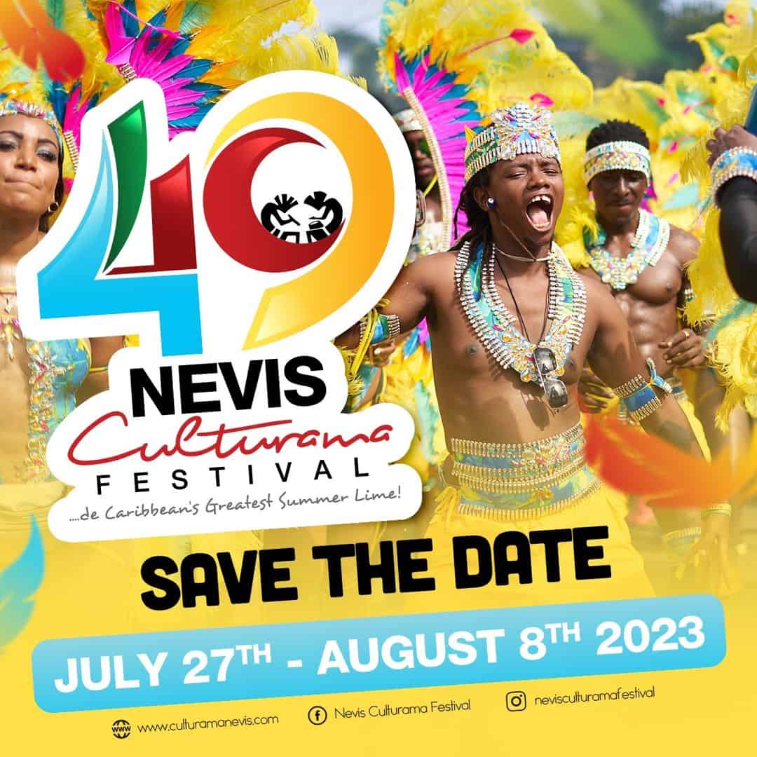 Nevis Culturama Festival 2023 Travel To Nevis   Culturama 49 Savethedate 