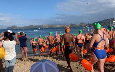 Test Of Your Endurance and Determination at the Nevis Cross Channel Swim