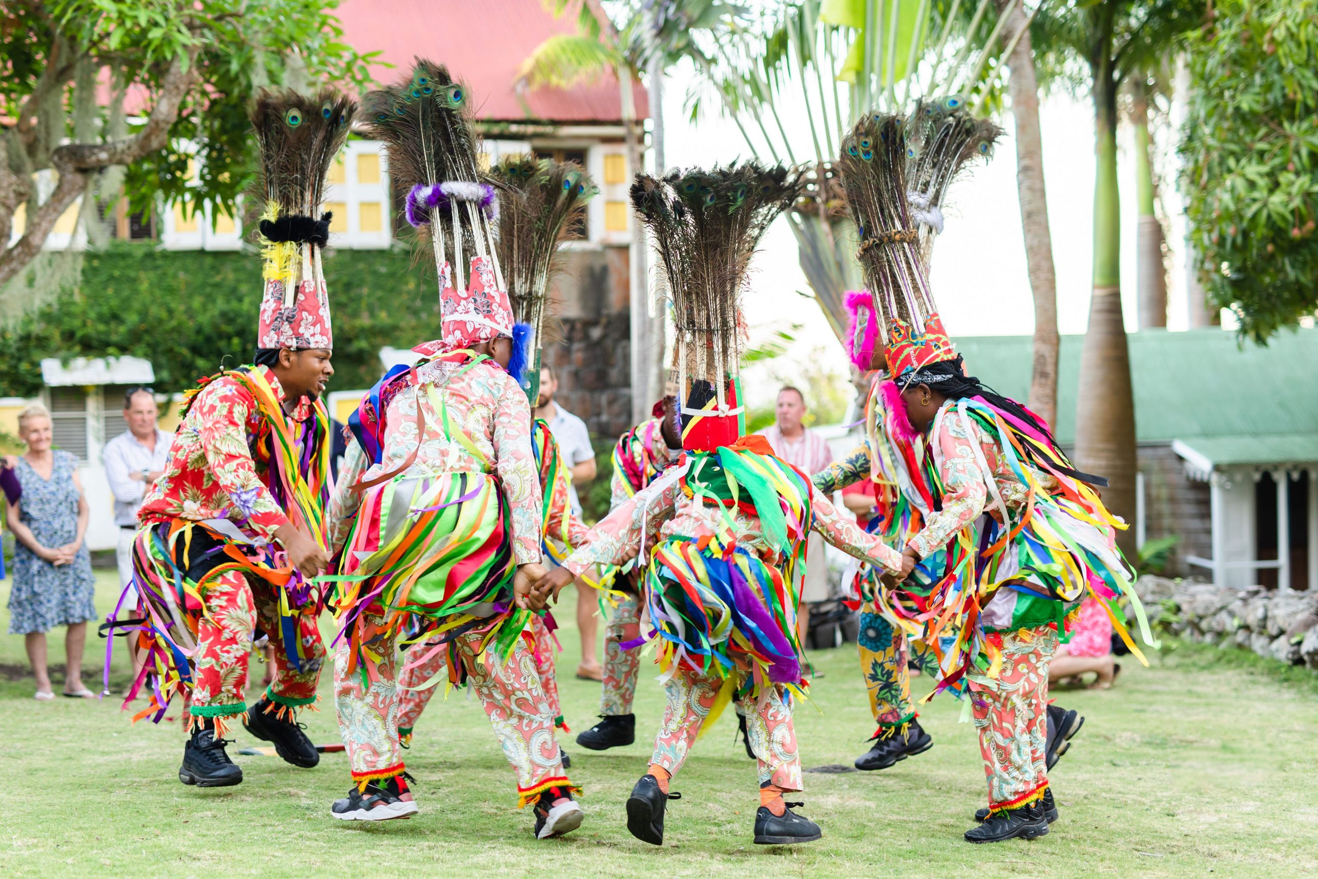 colorful dancers