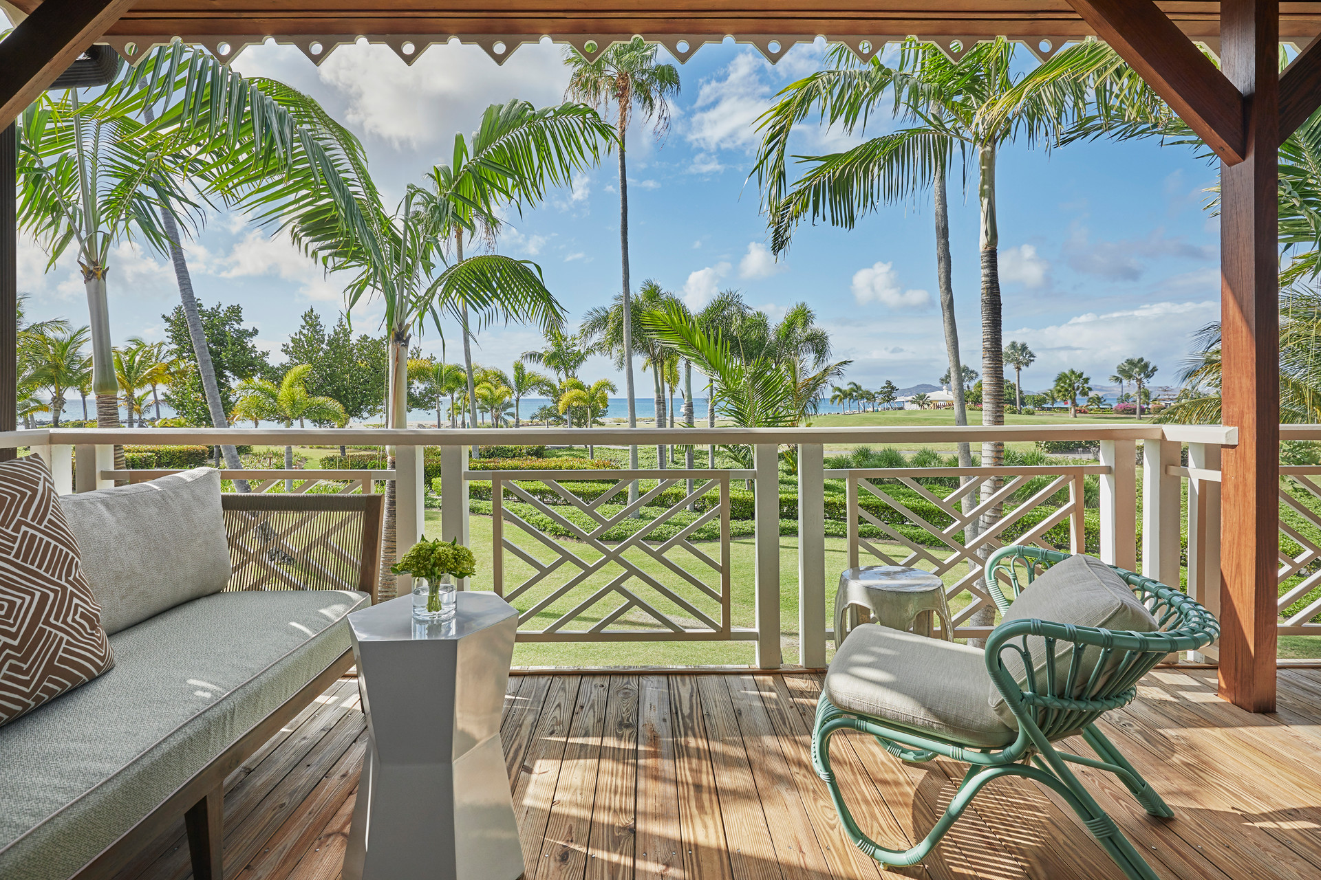 Four Seasons Nevis balcony