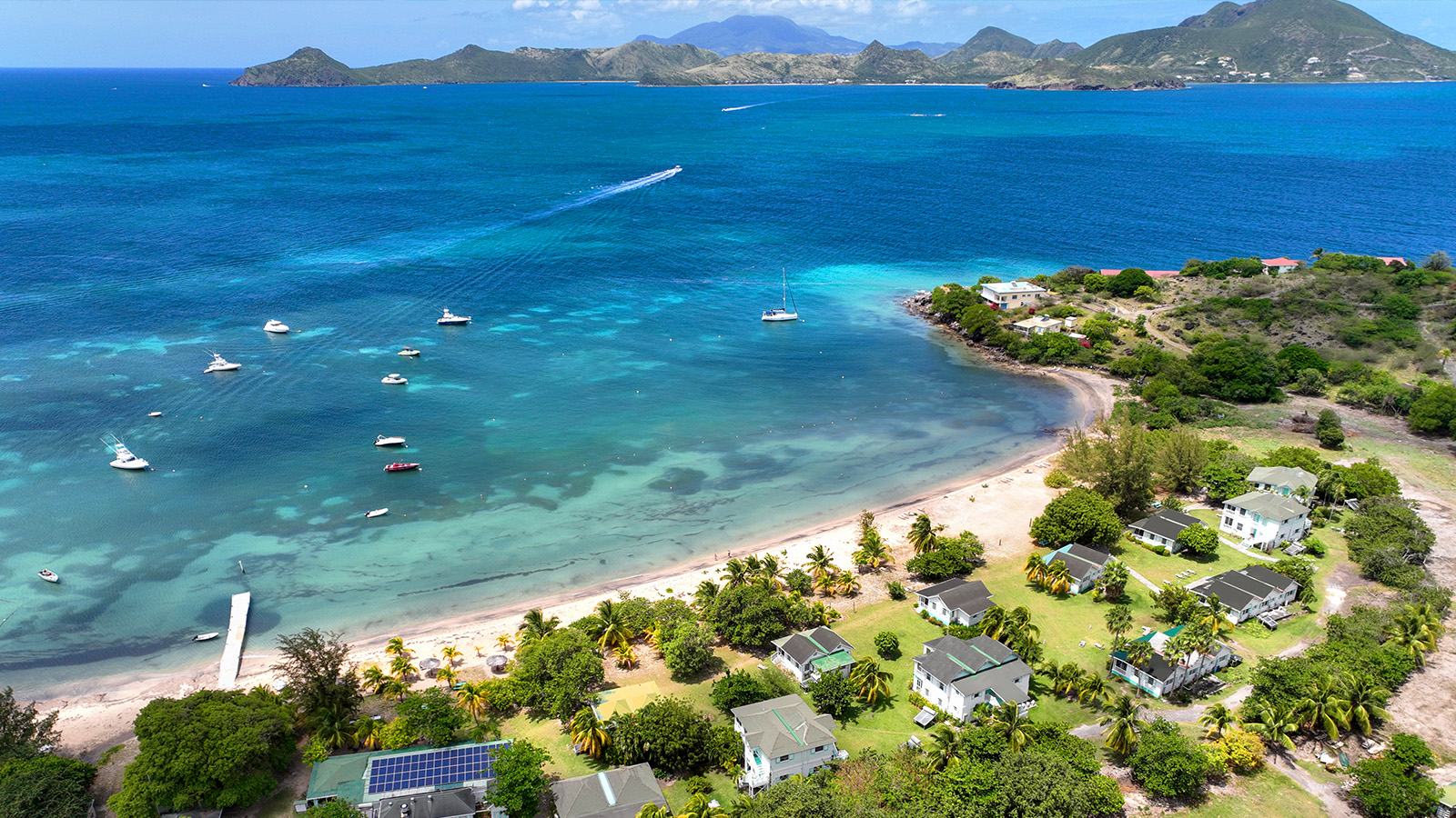 diving in Nevis Island